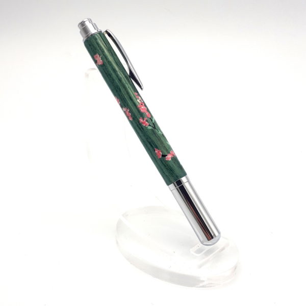 Stylo Roller en frêne peint à la main I067 – Image 6