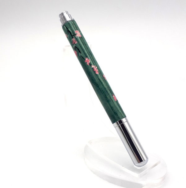 Stylo Roller en frêne peint à la main I067 – Image 4