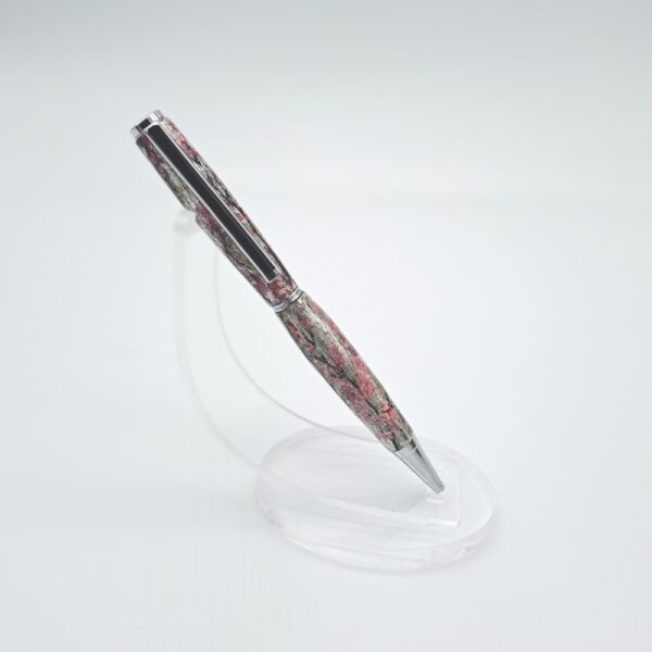 Stylo de luxe en bois & argent décor Sakura I092 | Benjamin Pamart – Image 6