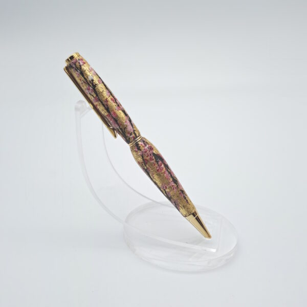 Stylo de luxe en bois & or décor Sakura I091 | Benjamin Pamart – Image 2