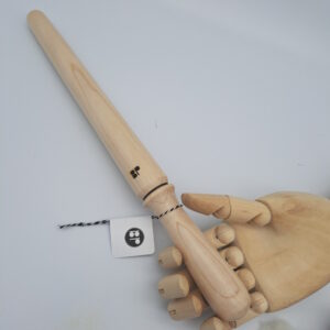 Nostepinne en érable tournée à la main – Bobinoir artisanal I0139