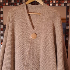 Broche aimantée en hêtre I202