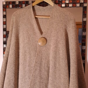 Broche aimantée en chêne I205