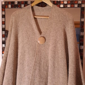 Broche aimantée en hêtre I208