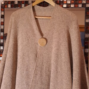 Broche aimantée en chêne I212