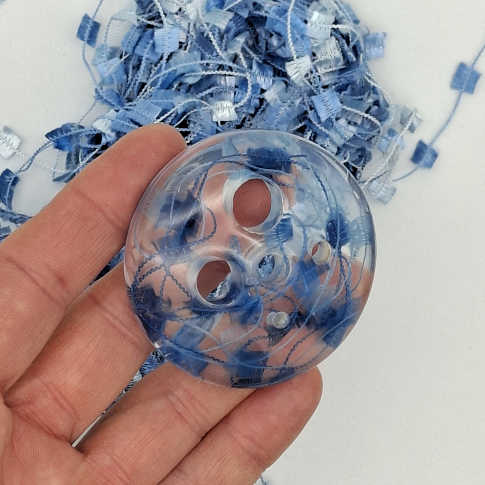 Diz en résine J019 avec inclusion – Image 3