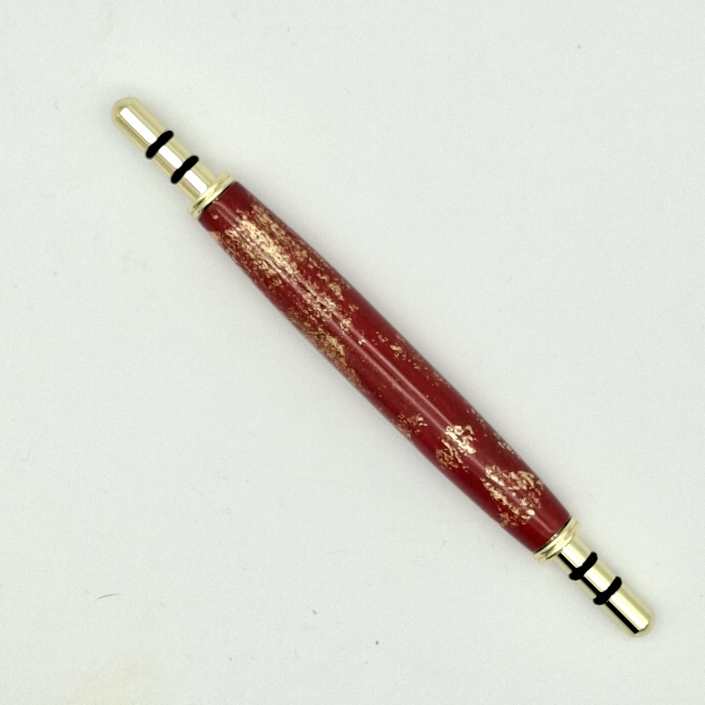 Découd vite J015 en sycomore peint à la main et doré – Image 4