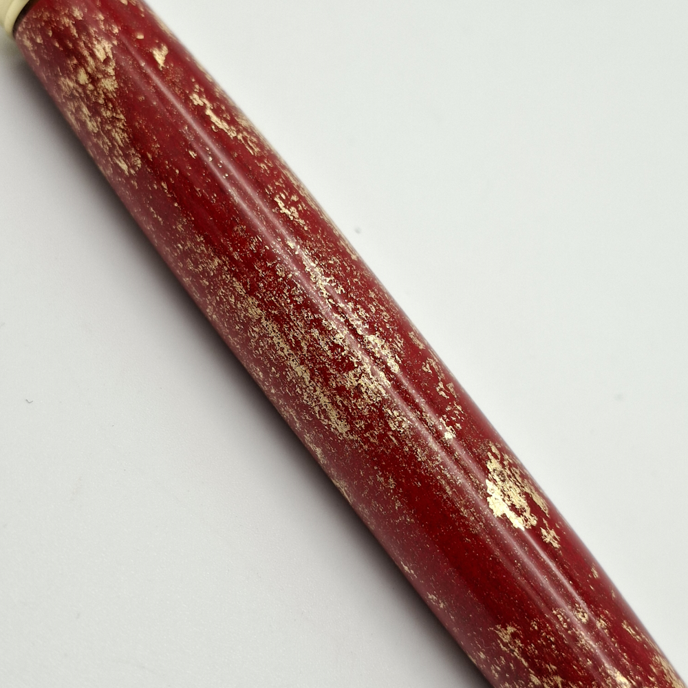 Découd vite J015 en sycomore peint à la main et doré – Image 2