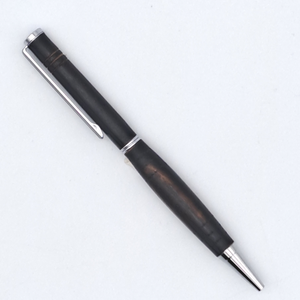 Stylo à bille J024 en hêtre brulé – Image 4