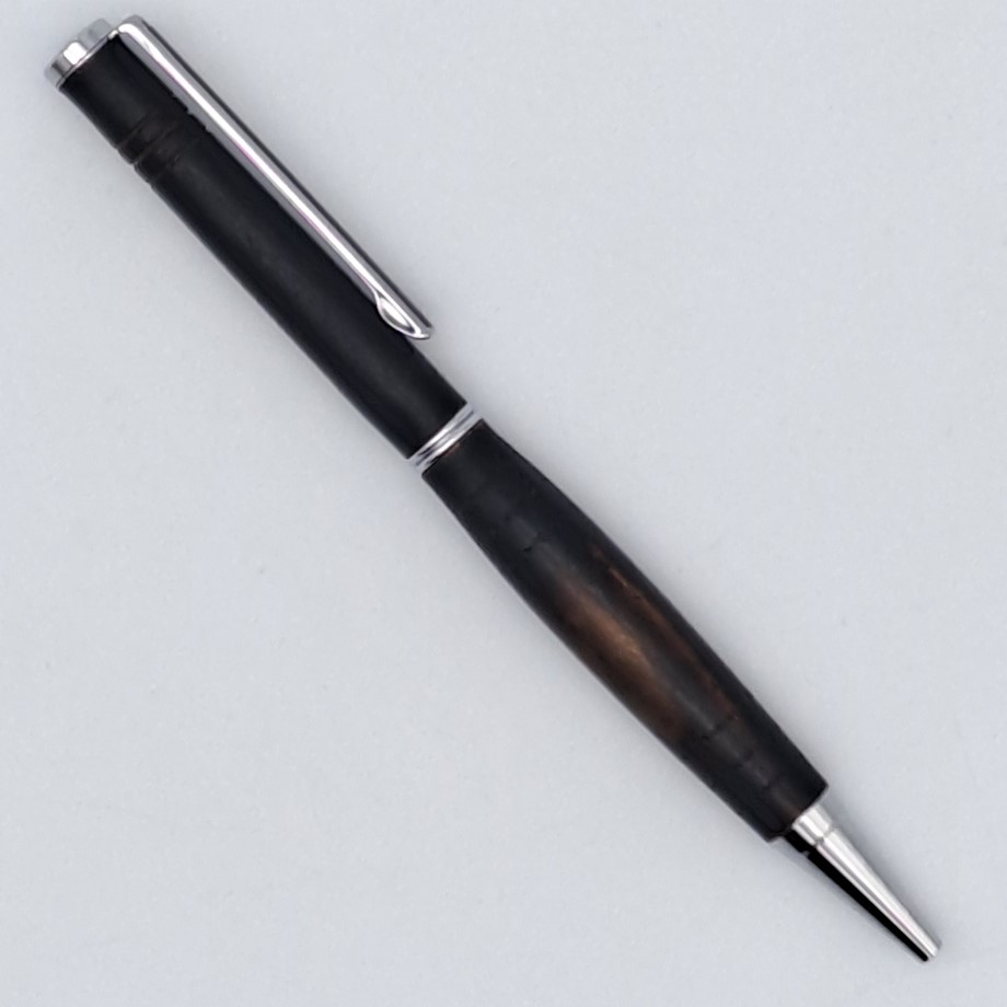 Stylo à bille J024 en hêtre brulé – Image 5