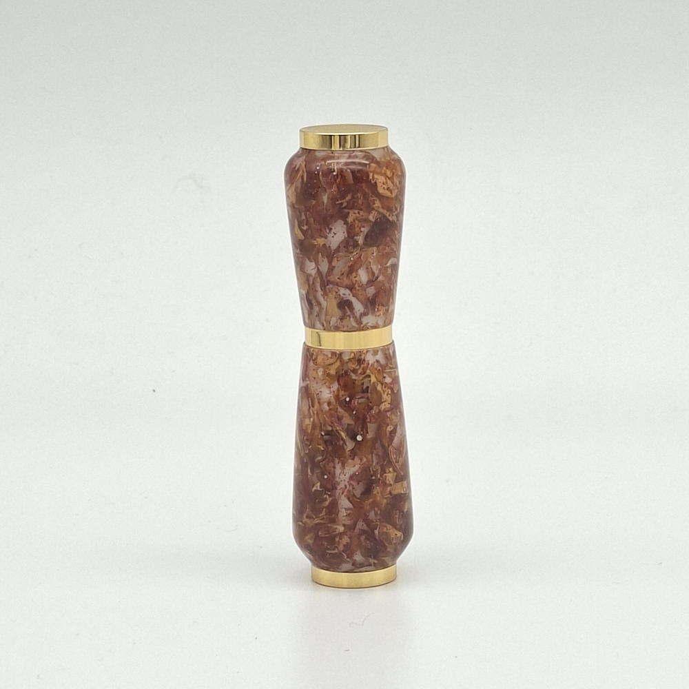 Atomiseur de parfum en résine et fleurs de roses J042 – Image 3