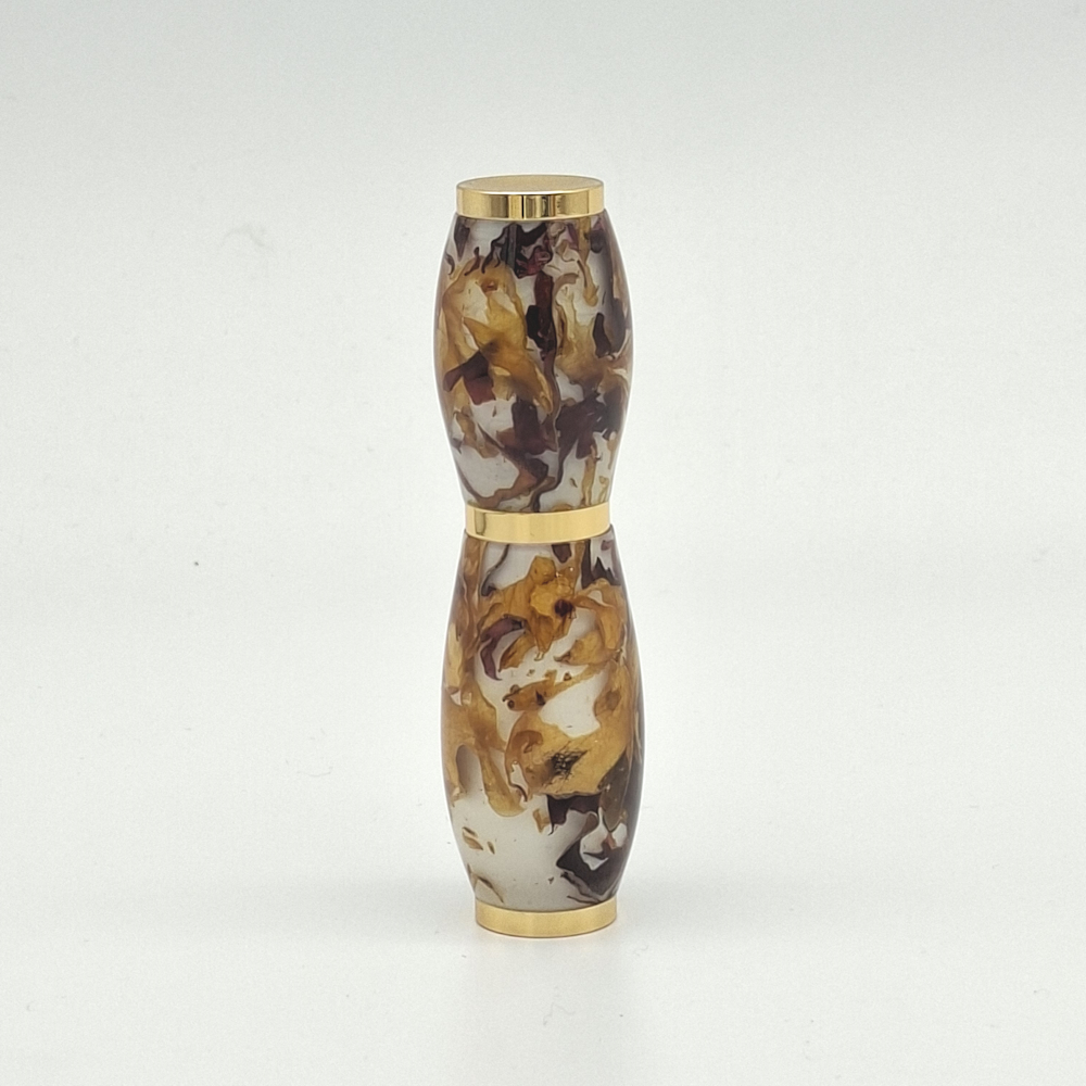 Atomiseur de parfum en résine et fleurs de roses J043 – Image 8