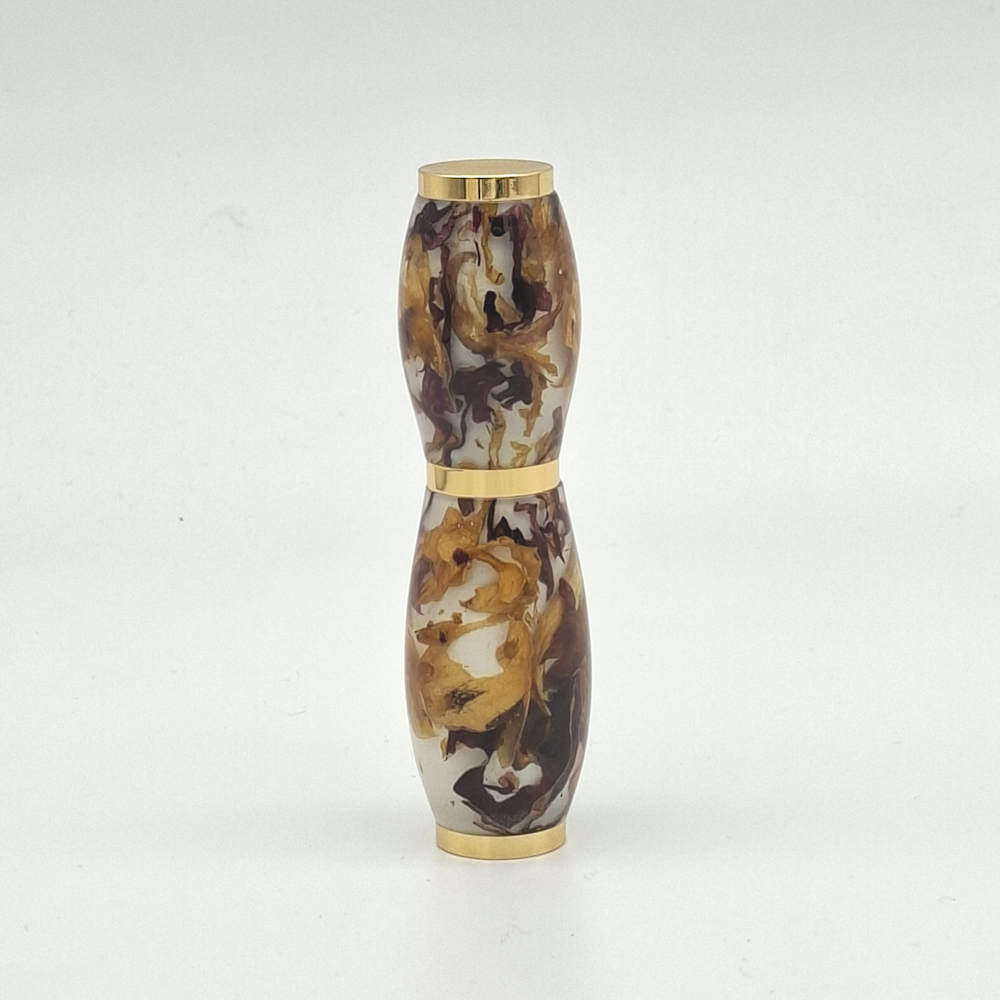 Atomiseur de parfum en résine et fleurs de roses J043 – Image 7