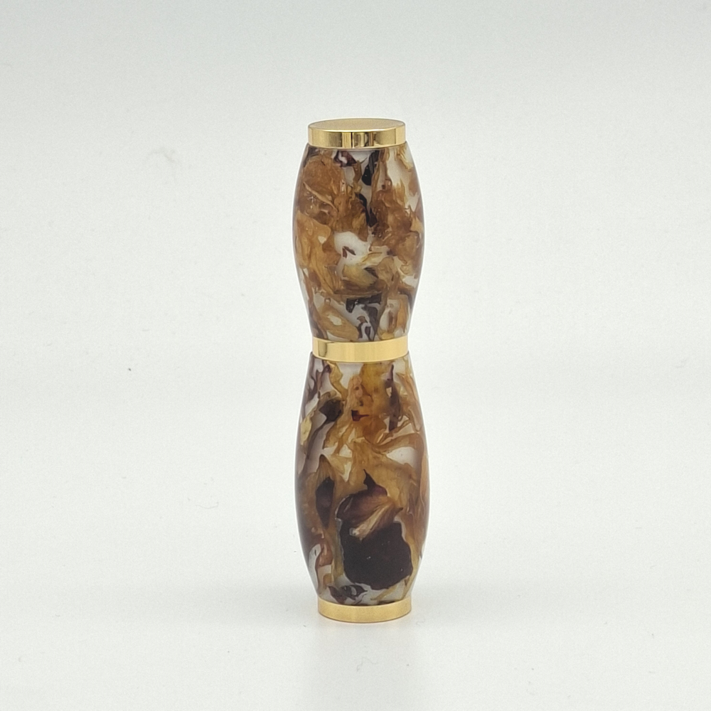 Atomiseur de parfum en résine et fleurs de roses J043 – Image 5