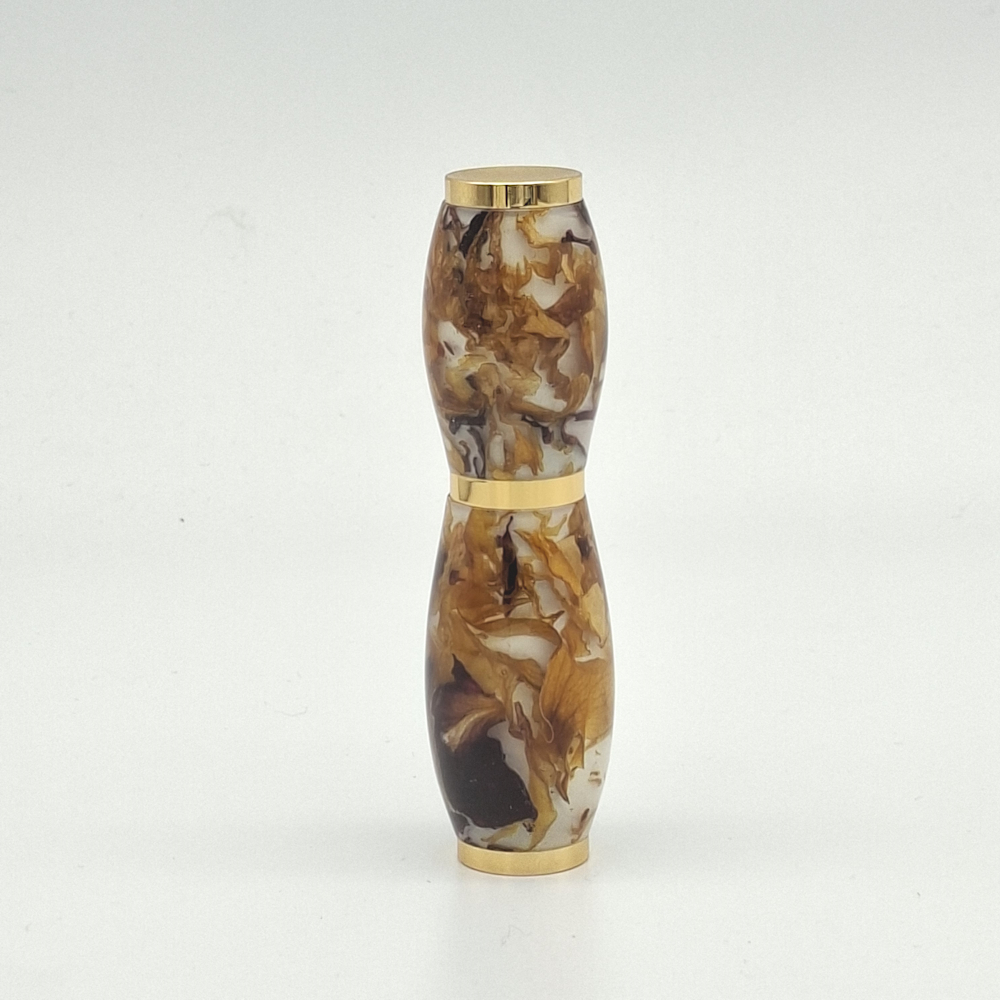 Atomiseur de parfum en résine et fleurs de roses J043 – Image 4