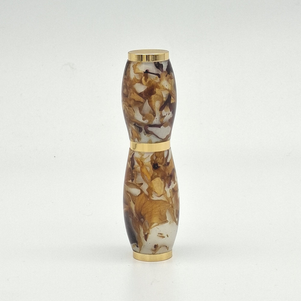 Atomiseur de parfum en résine et fleurs de roses J043 – Image 3