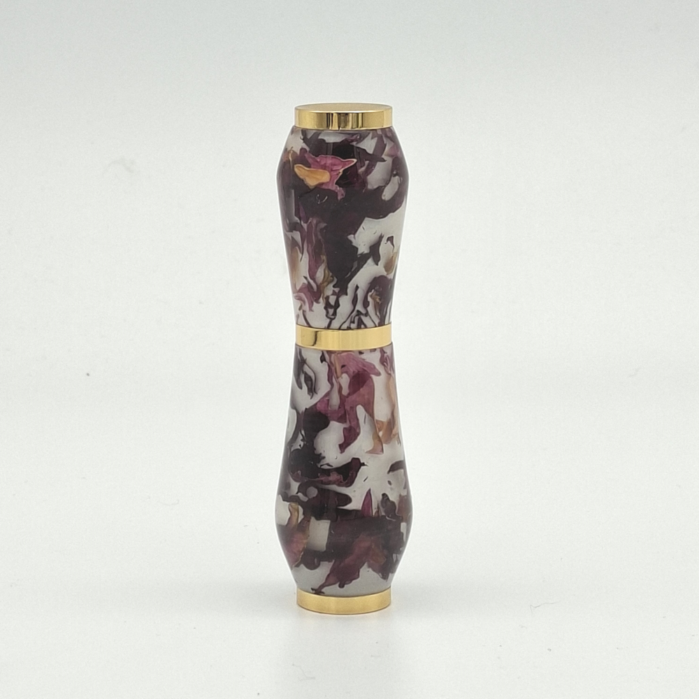 Atomiseur de parfum en résine et fleurs de roses J045 – Image 8