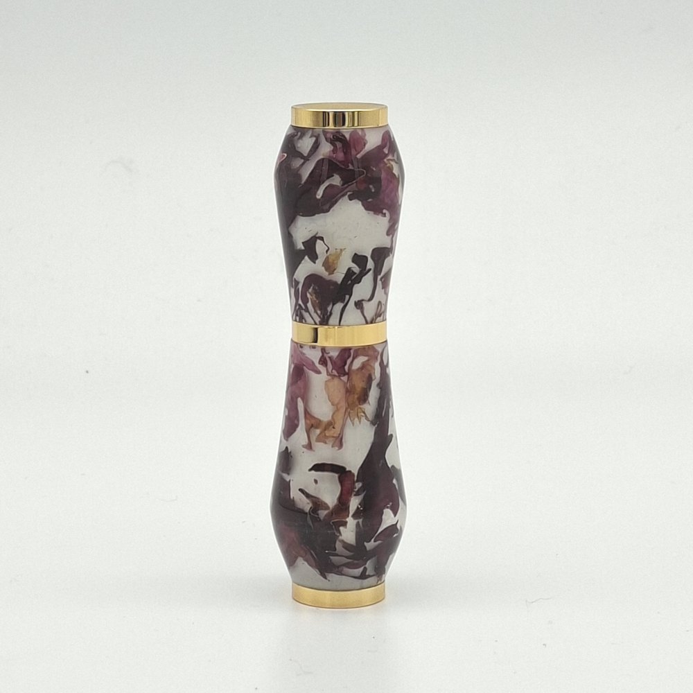 Atomiseur de parfum en résine et fleurs de roses J045 – Image 7