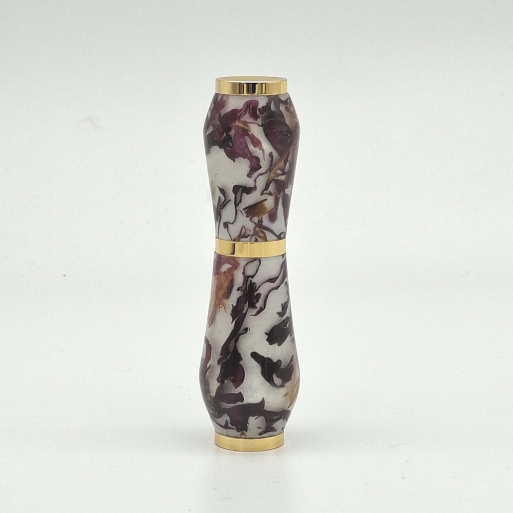 Atomiseur de parfum en résine et fleurs de roses J045 – Image 6