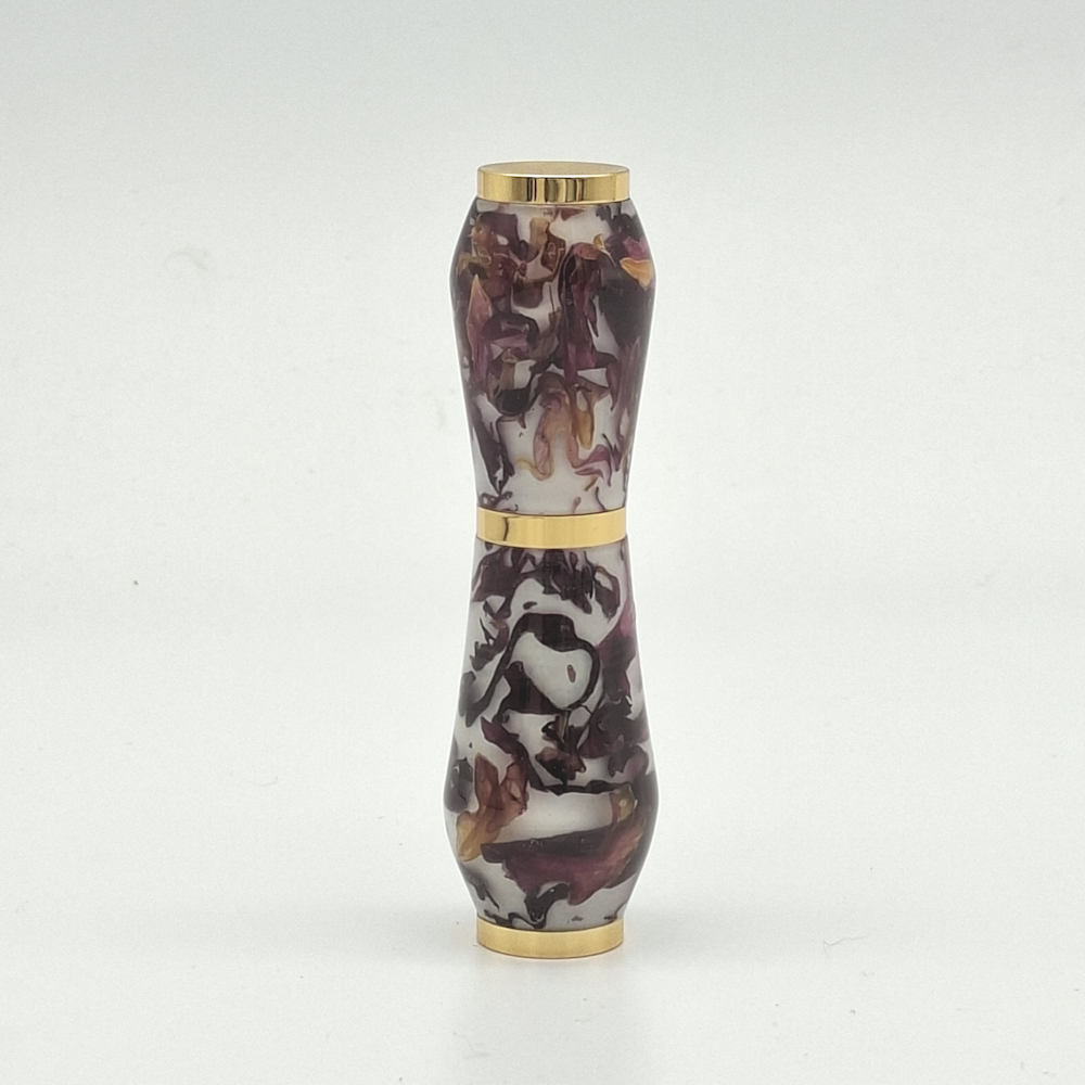 Atomiseur de parfum en résine et fleurs de roses J045 – Image 4