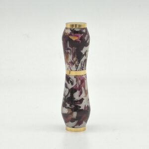 Atomiseur de parfum en résine et fleurs de roses J045