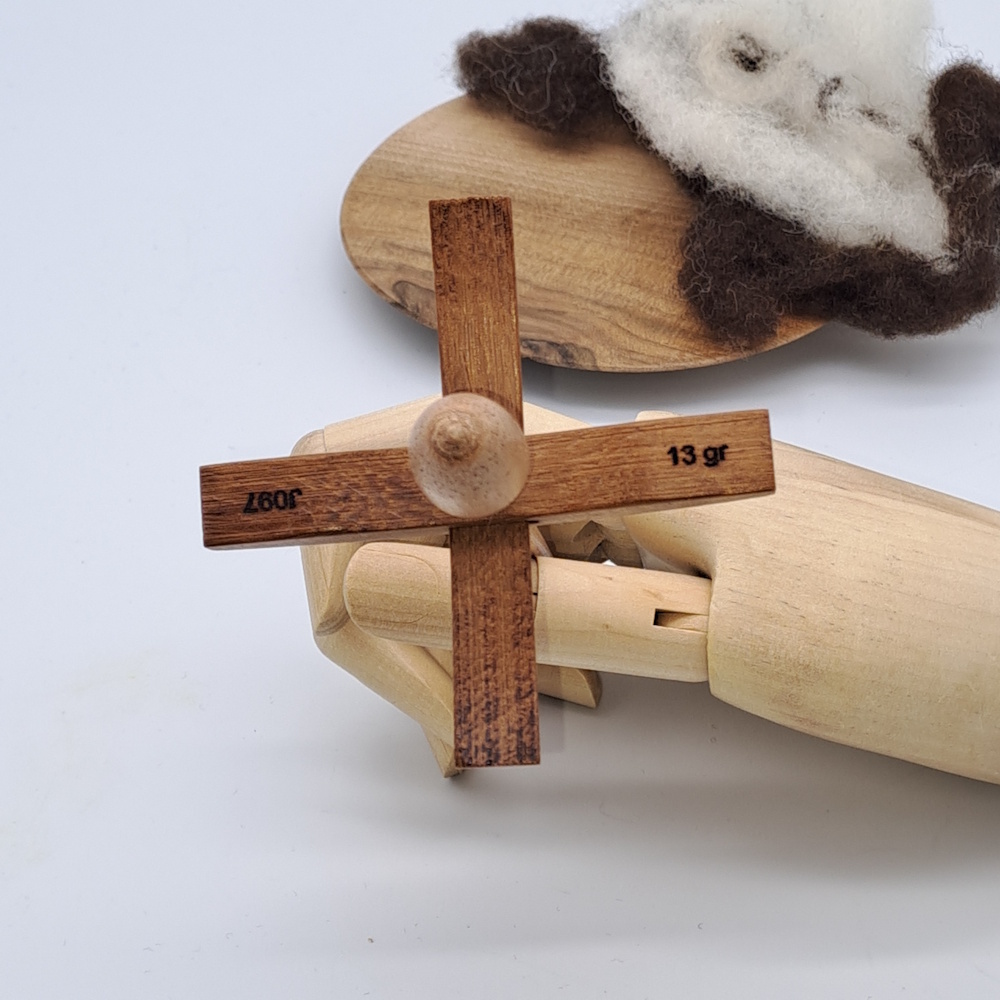 Fuseau turc en bois 13gr J1097 – Image 3