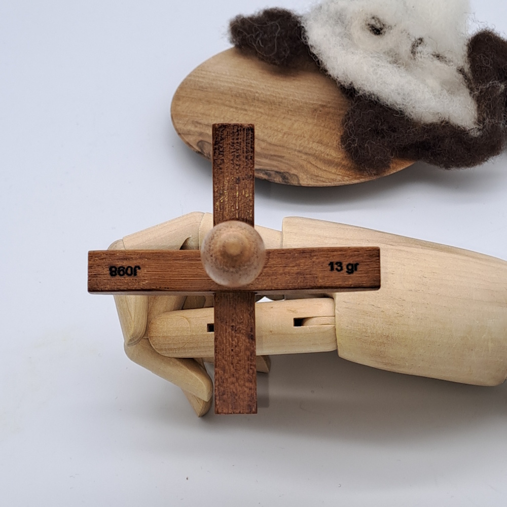 Fuseau turc en bois 13gr J1098 – Image 3