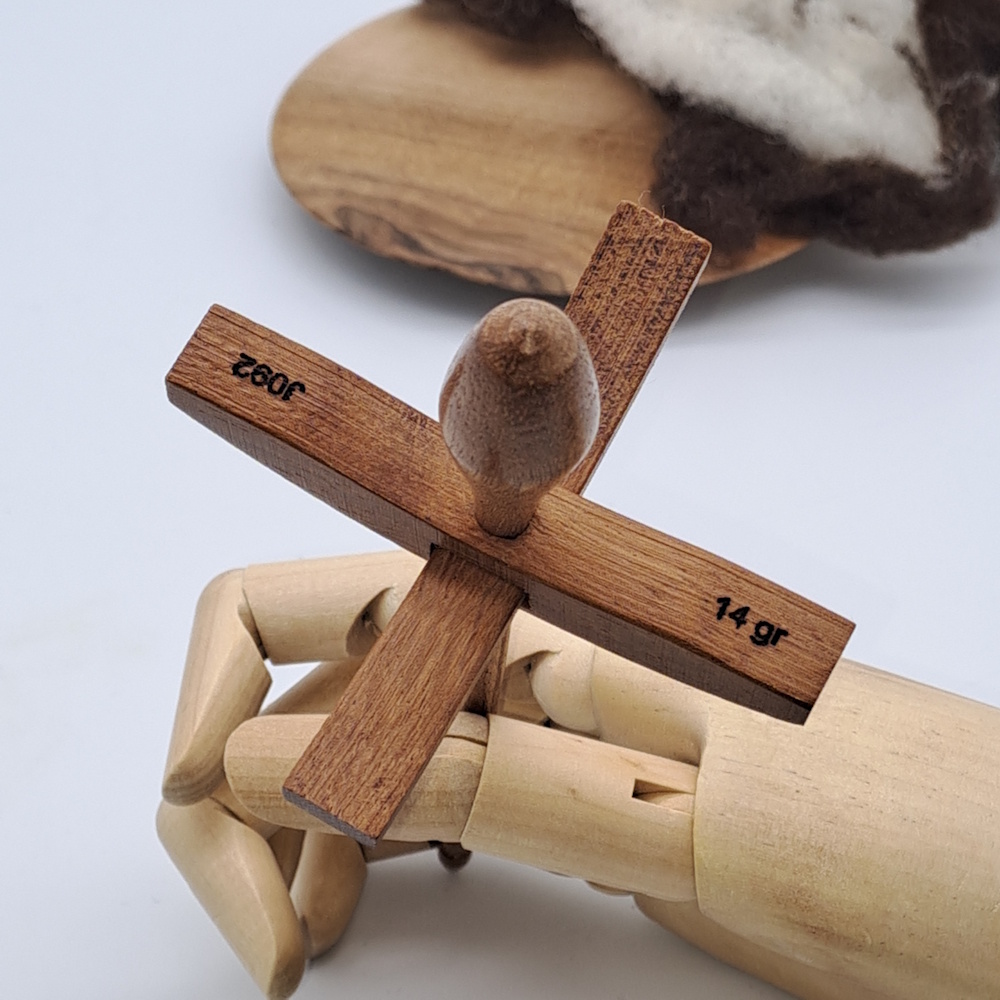 Fuseau turc en bois 14gr J1092 – Image 2